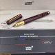 Perfect Replica Montblanc Gold Clip Brown M Marc Rollerball Pen (3)_th.jpg